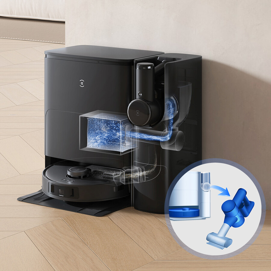 deebot t30s combo completa robot aspirapolvere amp mop palmare per sottovuoto
