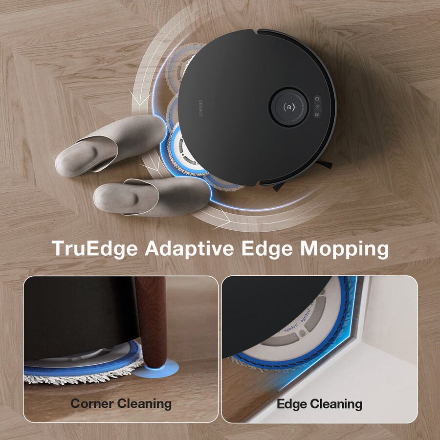 deebot t30s combo pacchetto completo robot aspirapolvere amp mop aspiratore accessori