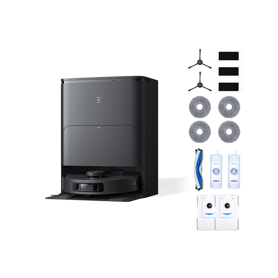 deebot t30s ai robot aspirapolvere e mop accessori