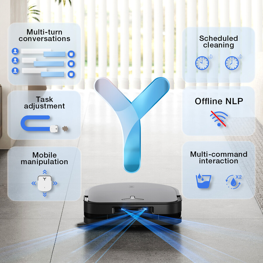 deebot x5 pro omni robot aspirapolvere amp mop con ai forte aspirazione tappeto anti-groviglio