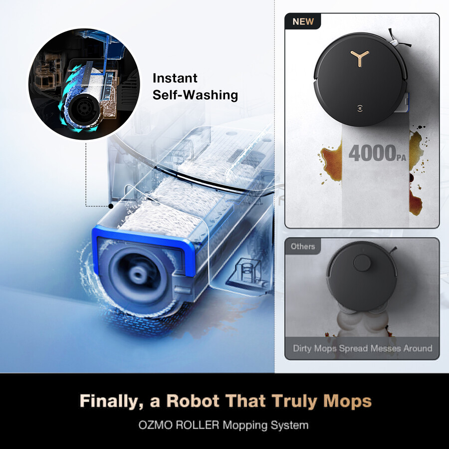 deebot x8 pro omni robot aspirapolvere e mop robot lavavetri winbot w2 pro omni