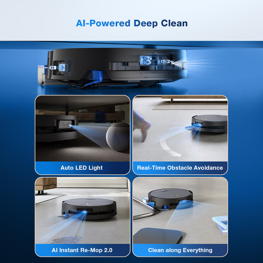deebot x9 pro omni robot aspirapolvere e mop robot lavavetri winbot w2 pro omni