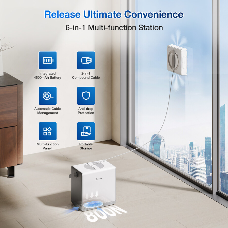 winbot w2 pro omni robot lavavetri accessori
